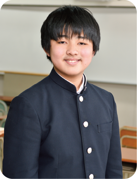 土谷 一真さん(2年生) 画像