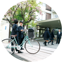 登校のイメージ