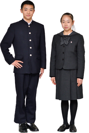 冬服の着用イメージ